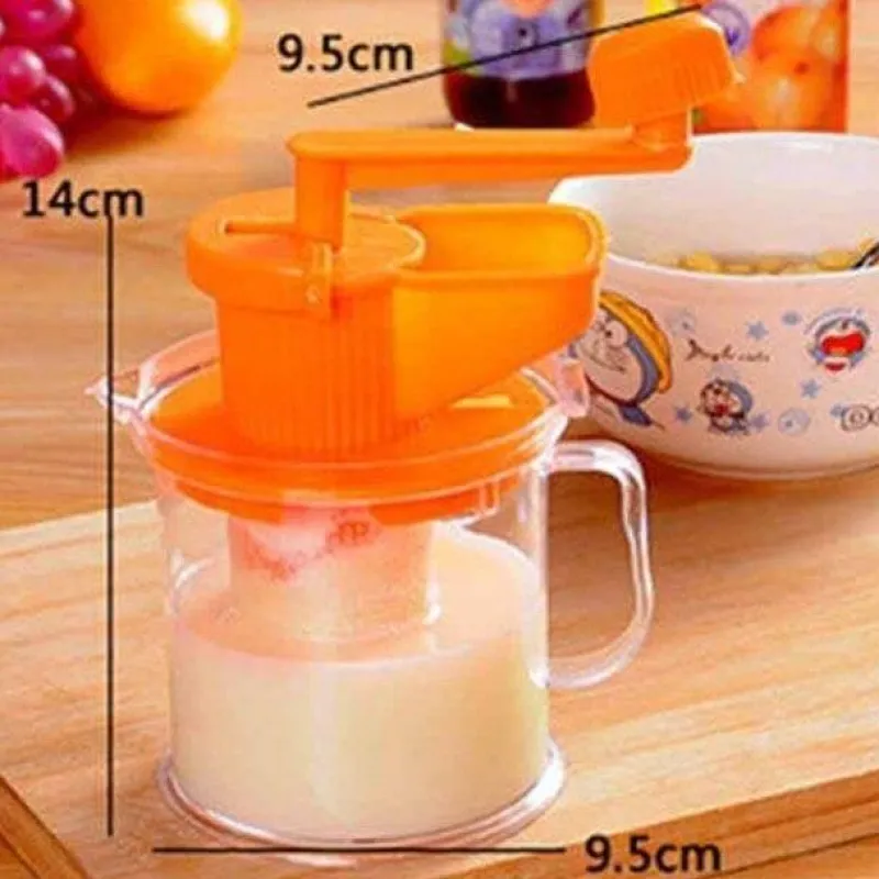 Deco Küche & Esszimmer-Mini-Sojabohnensaftbereiter - Manuelle Sojamilchmaschine