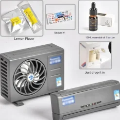 Wild u0026 Free Gear Autozubehör|Automobilindustrie-Mini-Solar-Autodiffusor – Umweltfreundlicher Aromatherapie-Lufterfrischer