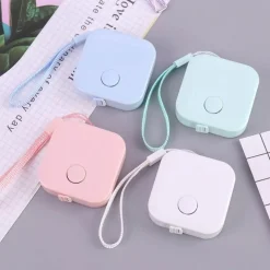 Cozy Living Heimwerkzeuge-Mini-Taschenbandmaß - Buntes tragbares Messwerkzeug