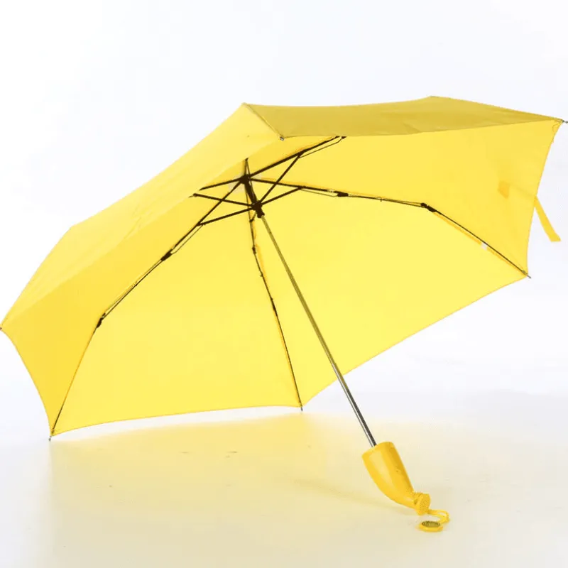 Roam Ready Camping-Werkzeuge|Heimwerkzeuge-Mini-Taschenschirm – Kompakter Reise-Bananenschirm