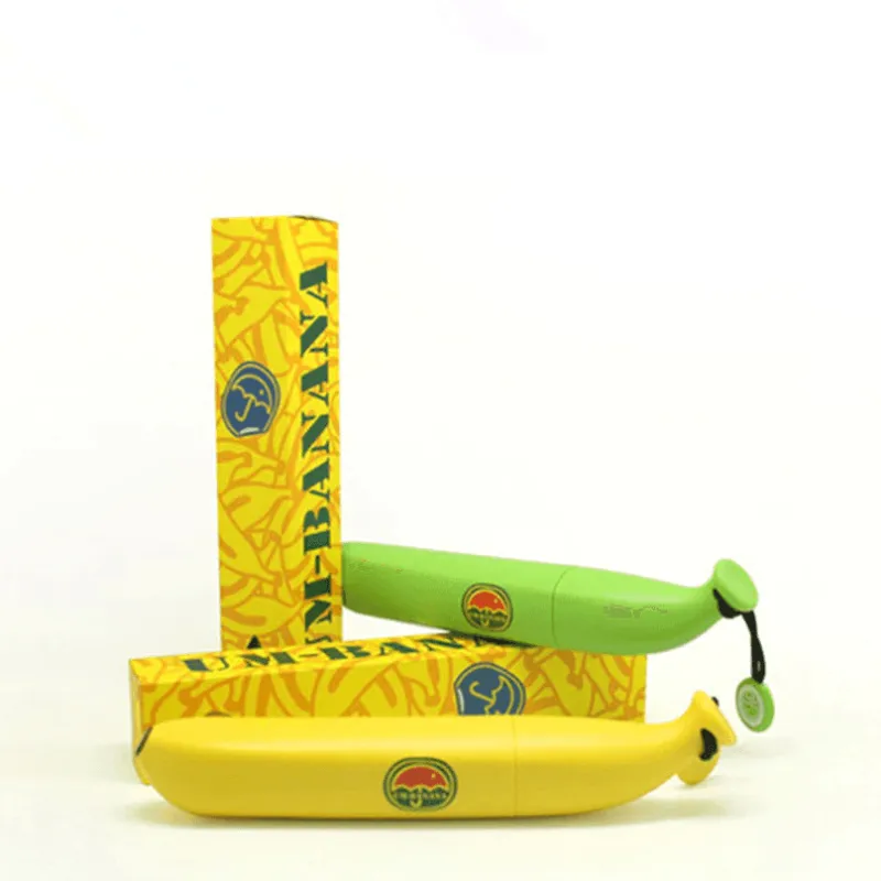 Roam Ready Camping-Werkzeuge|Heimwerkzeuge-Mini-Taschenschirm – Kompakter Reise-Bananenschirm
