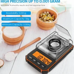 Cozy Living Camping Im Freien|Outdoor & Garten-Mini-Taschenwaage – Digitale Reisewaage für präzise Messungen