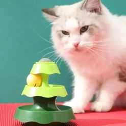 TailTrend Haustierspielzeug-Mini-Weihnachtsbaumschmuck – charmanter Weihnachtsakzent für festliche Feiern