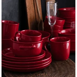 Elegance at the Table Küche & Esszimmer-Miranda Porzellan Tafelservice – Elegantes Geschirr für stilvolles Dinieren