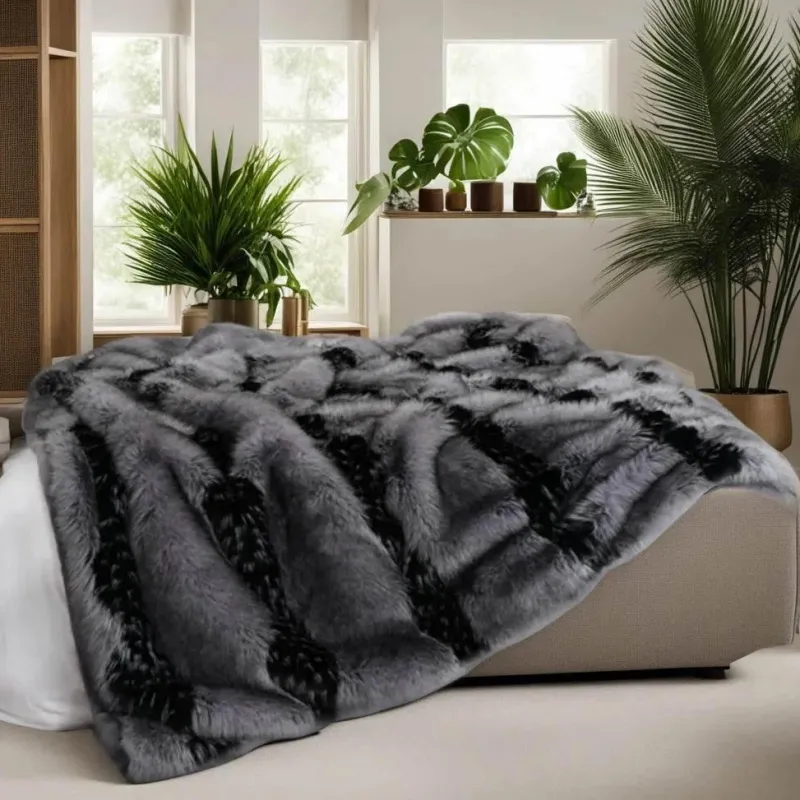 Cozy Haven Bettzeug-Mireille Felldecke – Luxuriöse, weiche Decke für gemütlichen Komfort