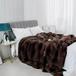 Cozy Haven Bettzeug-Mireille Felldecke – Luxuriöse, weiche Decke für gemütlichen Komfort