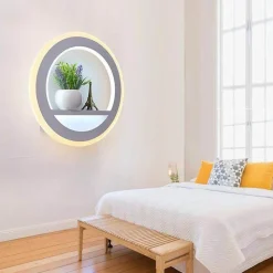 Comfort u0026 Style Beleuchtung-Modern Acrylic LED Wall Lights - Sleek Indoor Lighting