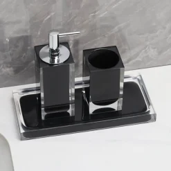 The Bath Nook Badezimmer-Modern Bathroom Accessories Set - Elegant Home Decor