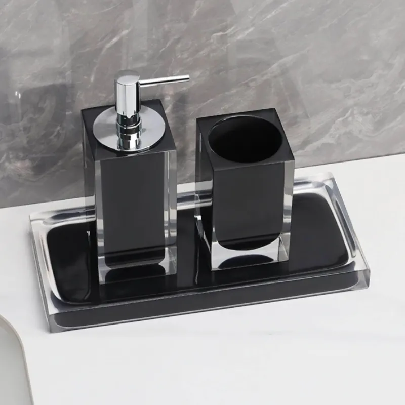 The Bath Nook Badezimmer-Modern Bathroom Accessories Set - Elegant Home Decor