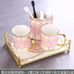 The Bath Nook Badezimmer-Modern Bathroom Accessory Set - Elegant Pasini Essentials