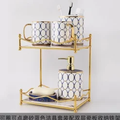 The Bath Nook Badezimmer-Modern Bathroom Accessory Set - Elegant Pasini Essentials