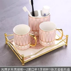 The Bath Nook Badezimmer-Modern Bathroom Accessory Set - Elegant Pasini Essentials