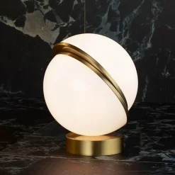 Glow u0026 Shade Beleuchtung-Modern Decorative Lamp - Golden Slice Lighting