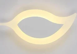 Comfort u0026 Style Beleuchtung-Modern Leaf Wall Lamp - Chic Home Lighting Decor