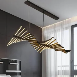 Cozy Living Beleuchtung|Möbel-Modern LED Acrylic Chandelier - Industrial Light Fixture