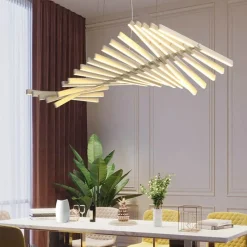 Cozy Living Beleuchtung|Möbel-Modern LED Acrylic Chandelier - Industrial Light Fixture