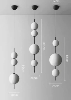 Comfort u0026 Style Beleuchtung-Modern LED Pendant Light - Stylish Gourd Hanging Fixture