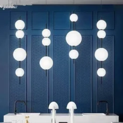 Comfort u0026 Style Beleuchtung-Modern LED Pendant Light - Stylish Gourd Hanging Fixture