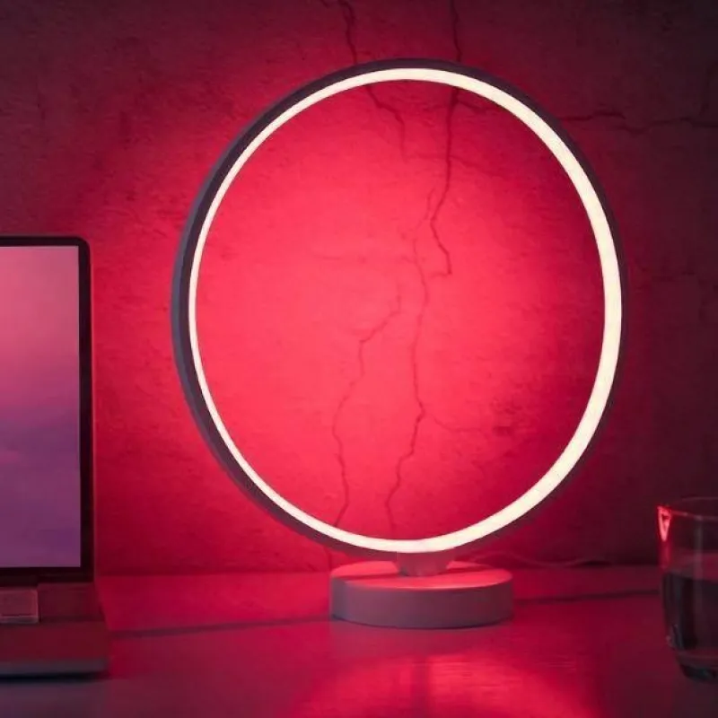 Comfort u0026 Style Beleuchtung-Modern LED Table Lamp - Nordic Circle Mood Lighting