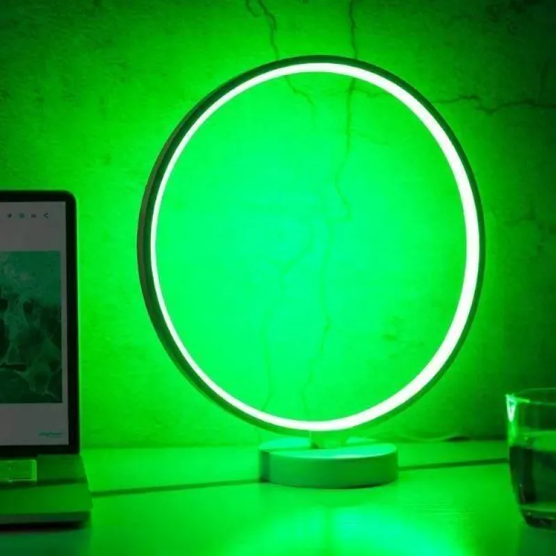 Comfort u0026 Style Beleuchtung-Modern LED Table Lamp - Nordic Circle Mood Lighting