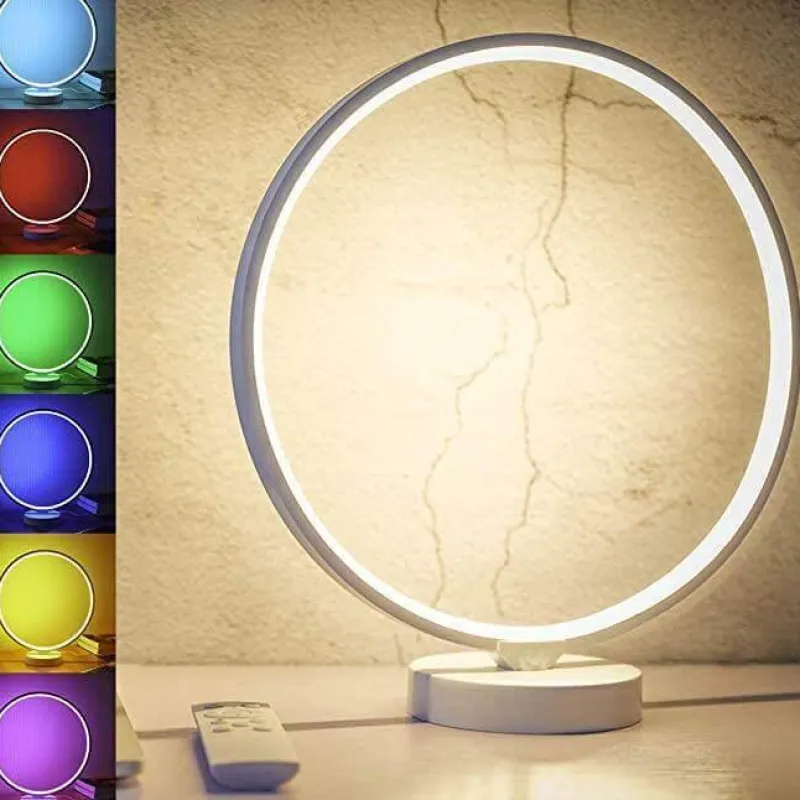 Comfort u0026 Style Beleuchtung-Modern LED Table Lamp - Nordic Circle Mood Lighting