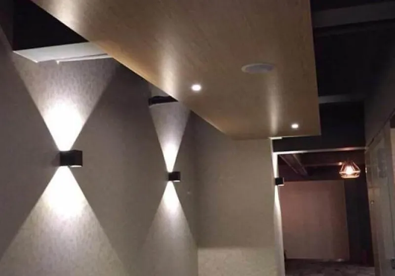 Comfort u0026 Style Beleuchtung-Modern LED Wall Light - Minimalist Interior Fixture