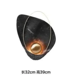 Comfort u0026 Style Beleuchtung-Modern Marble Shell Wall Lamp - Stylish Home Lighting Fixture