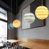 Comfort u0026 Style Beleuchtung-Modern Planet Pendant Light - Creative Universe Design