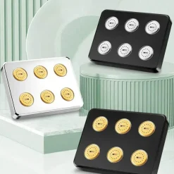 The Blissful Bath Badezimmer-Modern Rain Shower Head - Aqua Square Waterfall Fixture