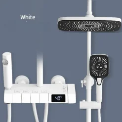 The Blissful Bath Badezimmer-Modern Rainfall Shower Set - Elegant Showerhead with Luxury Design