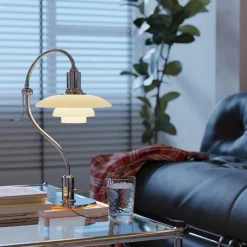 Glow u0026 Shade Beleuchtung-Modern Table Lamp - Illume Curve Design Light