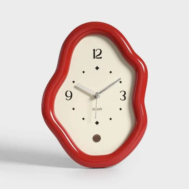 The Finishing Touch Wohndeko-Moderne Infinity Fluid Clock – Stilvolle Wanduhr