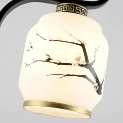 Comfort u0026 Style Beleuchtung-Moderne japanische Tischlampe – Stilvolles Wohndekor