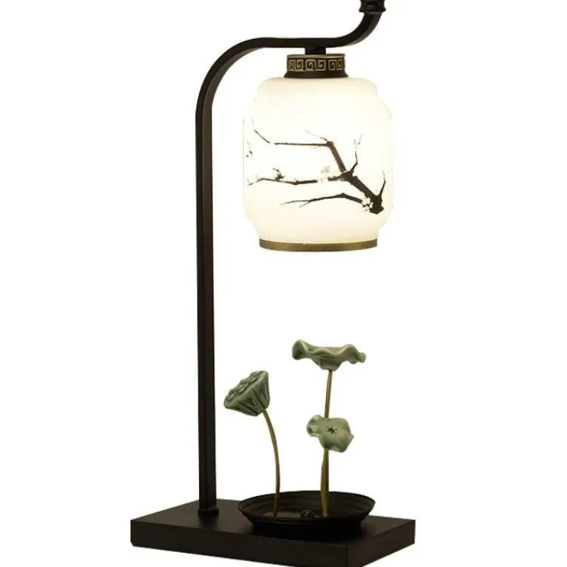 Comfort u0026 Style Beleuchtung-Moderne japanische Tischlampe – Stilvolles Wohndekor