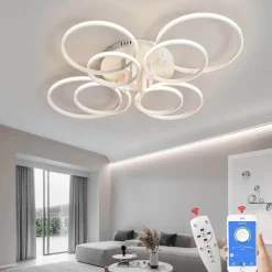 Ember u0026 Ivy Beleuchtung-Moderne Kunstformen Smart Home LED-Kronleuchter