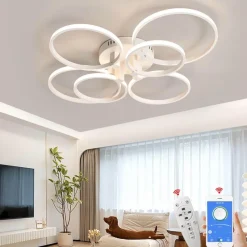 Ember u0026 Ivy Beleuchtung-Moderne Kunstformen Smart Home LED-Kronleuchter