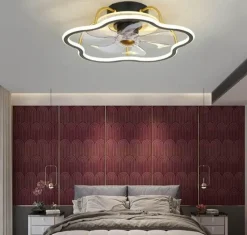 Comfort u0026 Style Beleuchtung-Moderne LED-Deckenventilatorleuchte – Elegante Leuchte