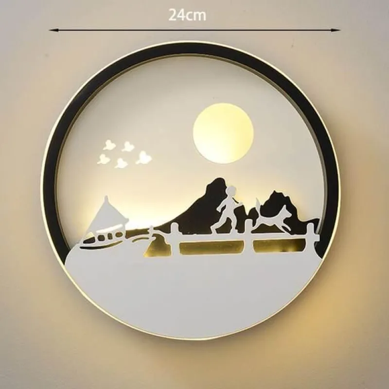 The Gilded Nest Wohndeko|Beleuchtung-Moderne LED-Wandleuchte - Dekorative Kunstleuchte