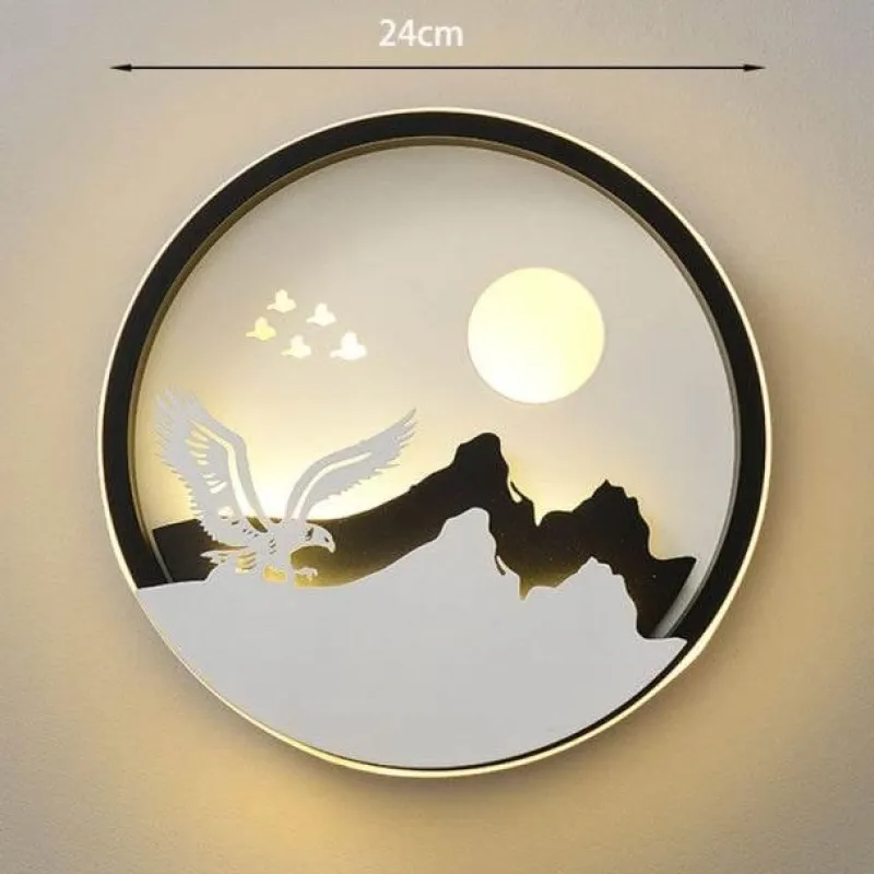 The Gilded Nest Wohndeko|Beleuchtung-Moderne LED-Wandleuchte - Dekorative Kunstleuchte