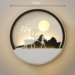 The Gilded Nest Wohndeko|Beleuchtung-Moderne LED-Wandleuchte - Dekorative Kunstleuchte