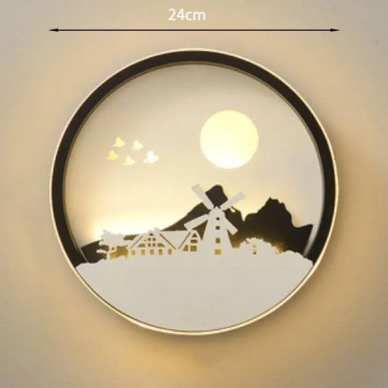 The Gilded Nest Wohndeko|Beleuchtung-Moderne LED-Wandleuchte - Dekorative Kunstleuchte