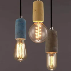 Comfort u0026 Style Wohndeko|Beleuchtung-Moderne Loft Pendelleuchte - Kleiner eleganter Kronleuchter