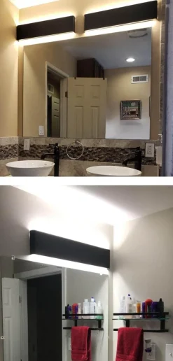 Comfort u0026 Style Beleuchtung-Moderne minimalistische LED-Wandleuchte - Acryl-Leuchte