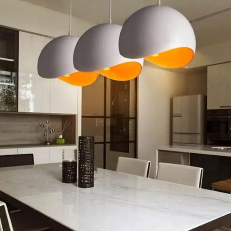 Comfort u0026 Style Beleuchtung-Moderne nordische Pendelleuchte - Eierschalenleuchte aus Aluminium