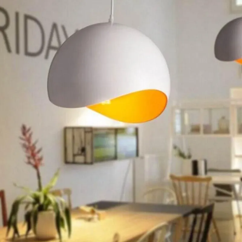 Comfort u0026 Style Beleuchtung-Moderne nordische Pendelleuchte - Eierschalenleuchte aus Aluminium