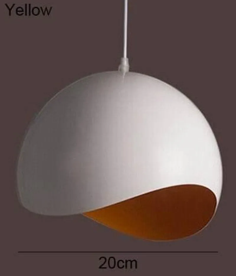 Comfort u0026 Style Beleuchtung-Moderne nordische Pendelleuchte - Eierschalenleuchte aus Aluminium