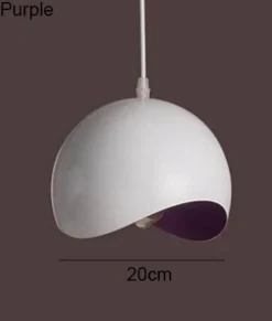 Comfort u0026 Style Beleuchtung-Moderne nordische Pendelleuchte - Eierschalenleuchte aus Aluminium