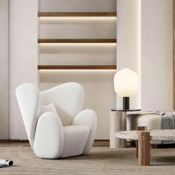 Cozy Living Möbel-Moderner Akzentstuhl - Hervé Beistellstuhl für das Wohnzimmer