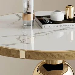 The Lounge Loft Möbel-Moderner Akzenttisch - Remi Beistelltisch für das Wohnzimmer