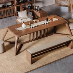 The Lounge Loft Möbel-Moderner asiatischer Esstisch – Möbel im Wasabi-Stil